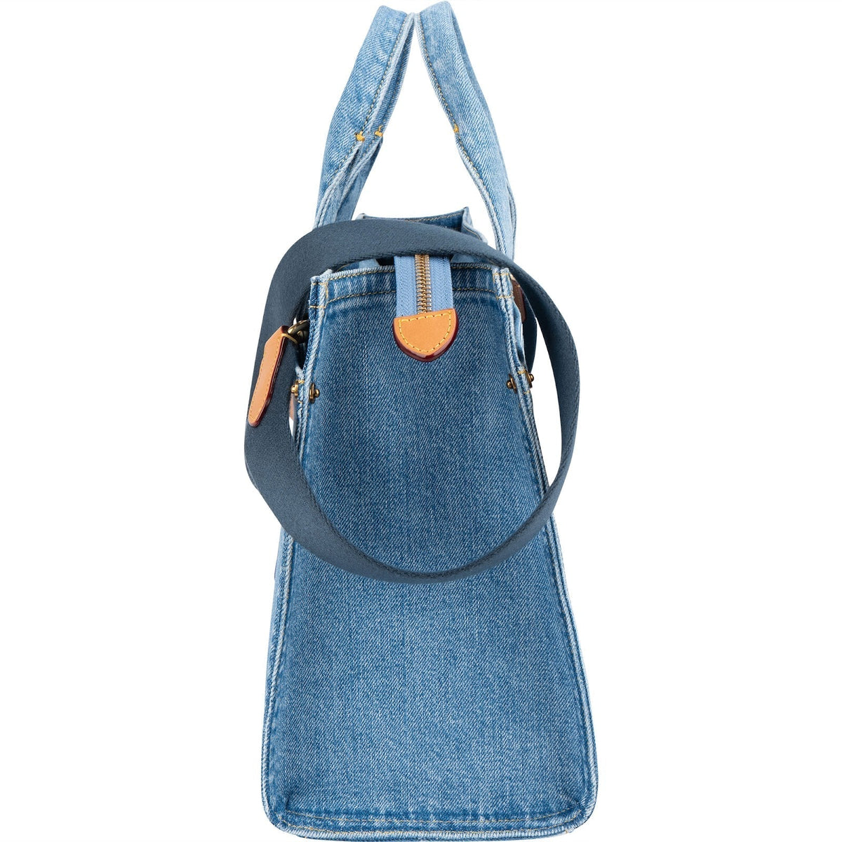 Coach Denim Cargo Tote Handbag